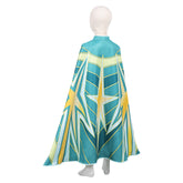 Kids Children Elio (2025) Elio Cyan Cloak Outfits Cosplay Costume